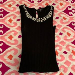 Like New XOXO Ribbed Rhinestone Dress
